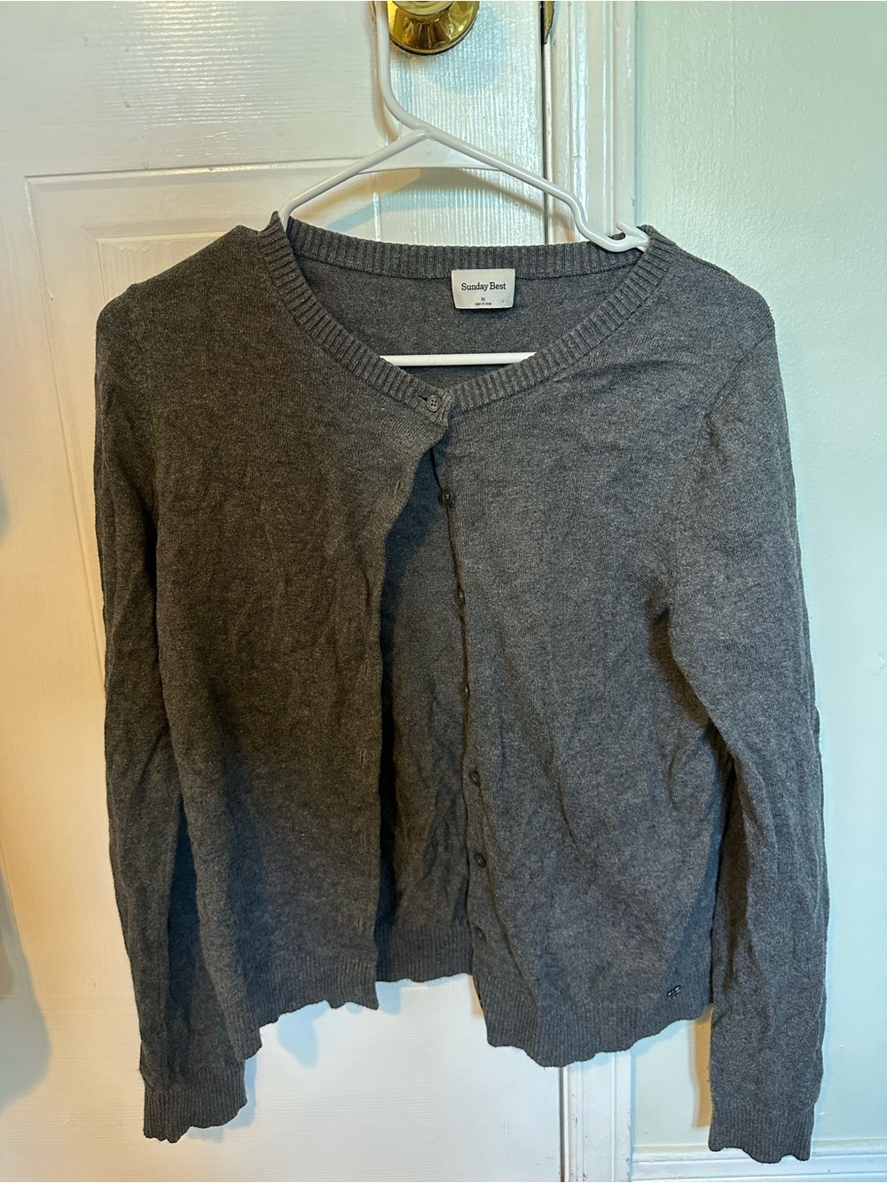 Grey Sunday best cardigan